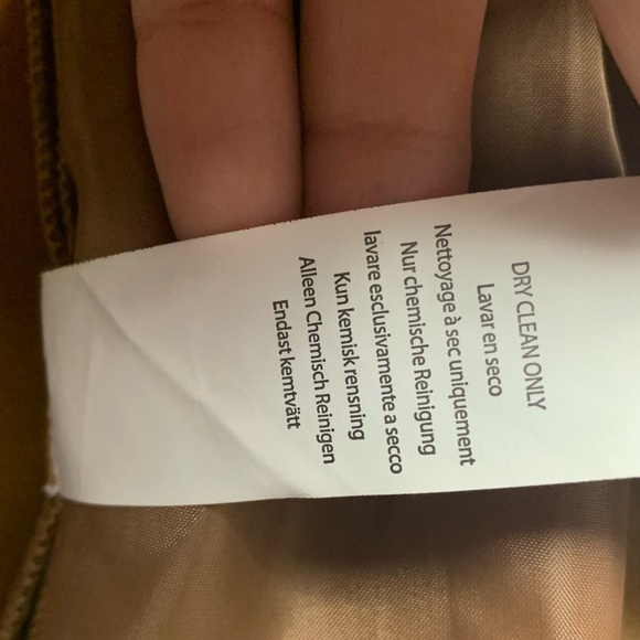 Just fab brown bomber jacket with Sherpa collar, size 3X - Picture 8 of 9